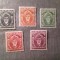 Serie mica Zanzibar 1952 Sultan Chalifa bin Harub 5 valori