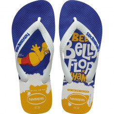 Havaianas slapi SIMPSONS culoarea alb, 4137889.7462