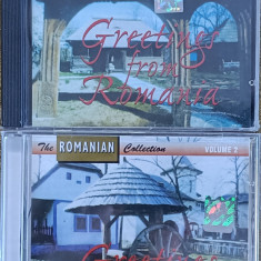 Greetings From Romania Volume 1 & 2 , cd-uri sigilate