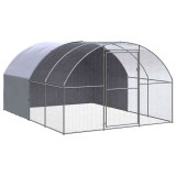 Cumpara ieftin Cotet de gaini pentru exterior, 3x4x2 m, otel zincat