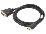Cablu DVI-D la HDMI 1,8m negru
