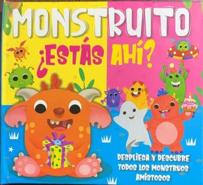 Monstruito estas ahi? ( Micutul monstru este aici?- carte in spaniola) foto