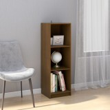 VidaXL Bibliotecă/Separator cameră, maro miere, lemn masiv de pin