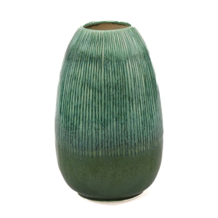 Vaza Owl, Ceramica, Turcoaz, 24cm ComfortTravel Luggage