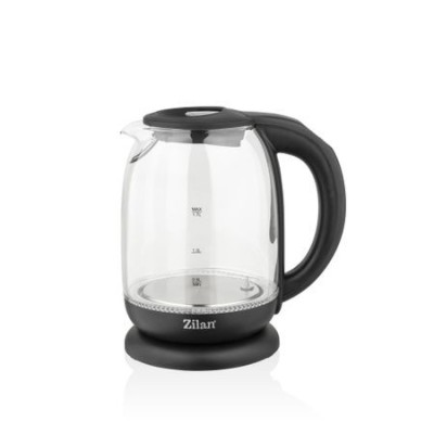 Fierbator Apa ZILAN ZLN-3956, 2200W, 1.7L, Control Temperatura, Iluminare LED, Sticla foto