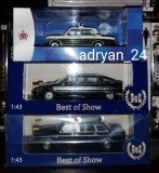 Lot 3 machete DDR State Limousine + escorta / Eric Honecker - 1/43 (RDG), 1:43