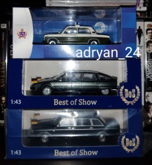Lot 3 machete DDR State Limousine + escorta / Eric Honecker - 1/43 (RDG)