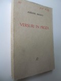 Versuri in proza - Adrian Maniu