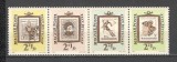 Ungaria.1962 Ziua marcii postale-streif XU.83