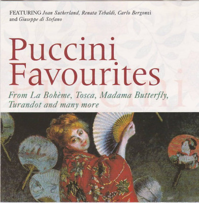 CD Giacomo Puccini &amp;lrm;&amp;ndash; Puccini Favourites ,original foto