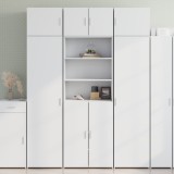 vidaXL Dulap &icirc;nalt, alb, 70x42,5x185 cm, lemn prelucrat