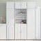 vidaXL Dulap &icirc;nalt, alb, 70x42,5x185 cm, lemn prelucrat 3281371