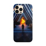 Husa compatibila cu Apple iPhone 12 Pro model New Path, Silicon, TPU, Viceversa, Transparent, Carcasa
