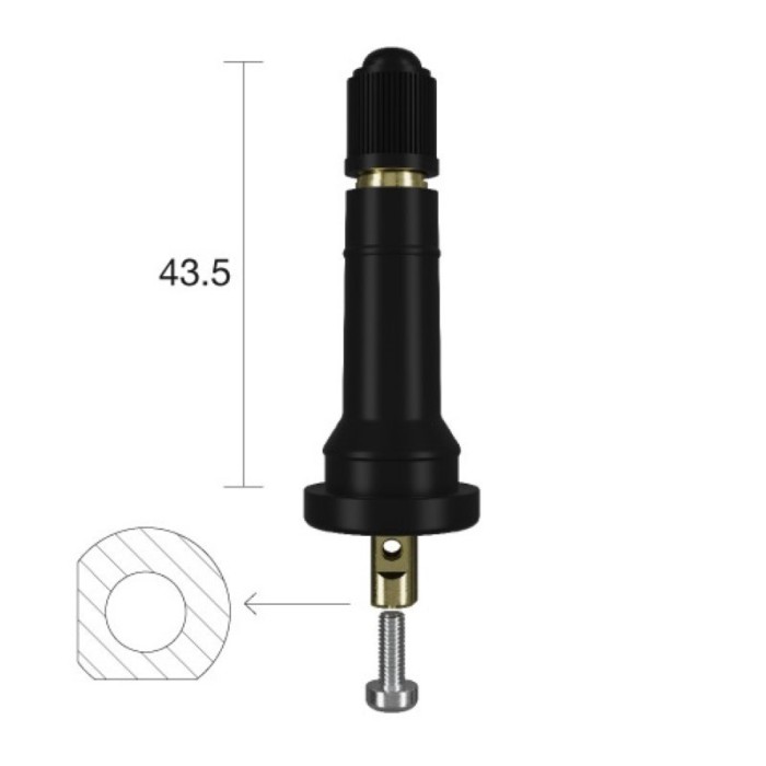 Valva tip TPMS pentru senzor OEM EZ-Senzor 2.0 - HS/Faraday