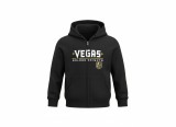 Vegas Golden Knights hanorac cu glugă pentru copii Stated Full Zip Hoodie - Dětsk&eacute; S (6 - 9 let)