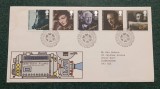 Anglia 1985 - cinema, serie pe FDC