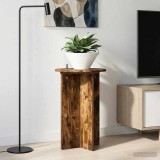 vidaXL Suport pentru plante 2 pcs Stejar fumuriu &Oslash;40 x 60 cm 899713