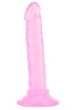 ​Dildo pentru incepatori, Loving Joy, 15 cm, roz
