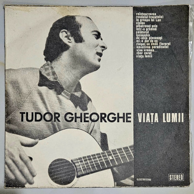 Tudor Gheorghe - Viata lumii LP vinil foto