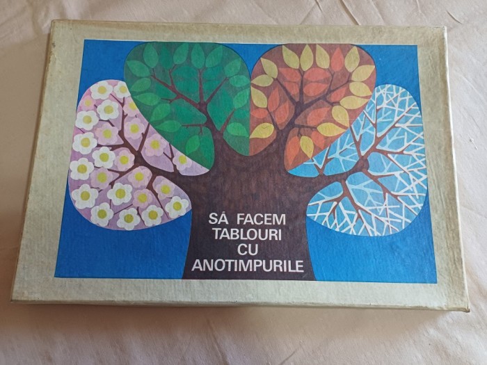 JOC VECHI ROM&Acirc;NESC* SĂ FACEM TABLOURI CU ANOTIMPURILE * ANII 1980 *COMPLET