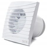 Ventilator baie SILENT 5C MRH, Super Silent, Clapeta antiretur,Timer, Fotocelula, Senzor de umiditate, Motor Long Life 40000h, D