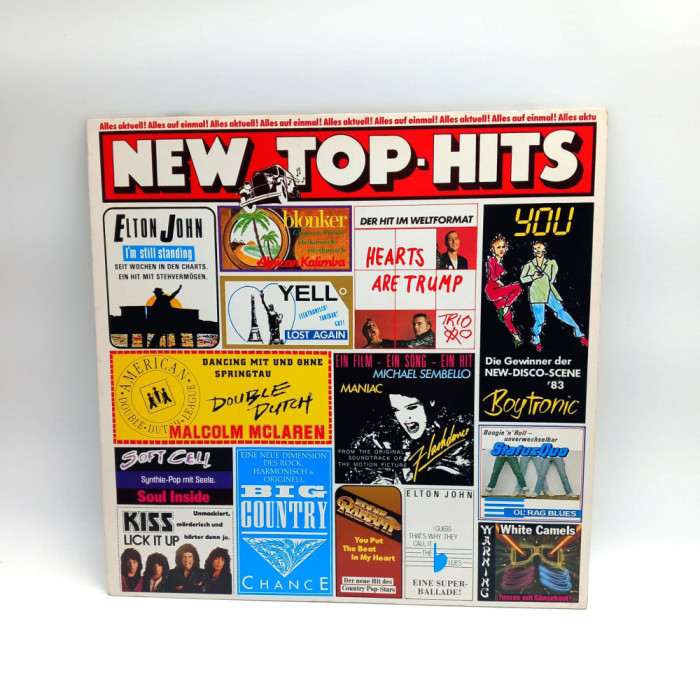 various NEW TOP HITS 1984 vinyl LP Mercury Germania NM / NM synth pop