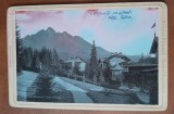 Fotografie pe carton, Carpatii Centrali Muntii Tatra, inceput de secol XX