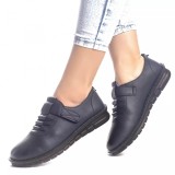 Pantofi casual judith albastru piele ecologica, 36