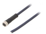 Cablu de conectare M8 4 pini 3m 30VAC 4A