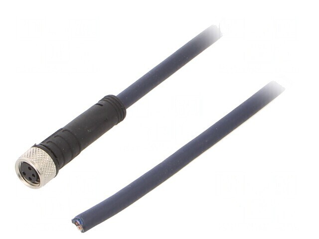 Cablu de conectare M8 4 pini 3m 30VAC 4A