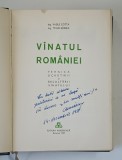 VANATUL ROMANIEI , TEHNICA OCROTIRII SI RECOLTARII VANATULUI de VASILE COTTA si MIHAI BODEA , 1969
