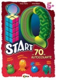 Marea carte de colorat. IQ start 5+. Cu 70 de autocolante - Inesa Tautu, Irina Afteni