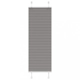 Cumpara ieftin Jaluzea plisata Antracit 50x100 cm Latime tesatura 49,4 cm