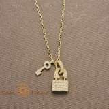 Cumpara ieftin Colier aur 14K placat , Secretul Inimii 45+5cm