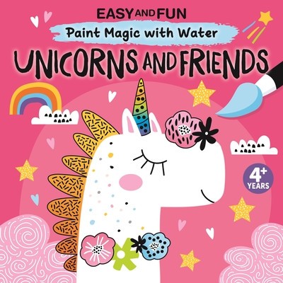 Easy and Fun Paint Magic with Water: Unicorns and Friends foto