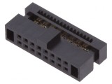 Mufă șiruri pini Minitek127 mamă 16 pini 1,27mm IDC