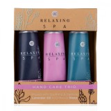 Set Creme de Maini Relaxing Spa, Infuzat cu Ulei de Lavanda, 3 x 60 ml