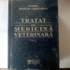 N. CONSTANTIN - TRATAT DE MEDICINĂ VETERINARĂ - VOL. 5