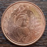 (S) MONEDA AUSTRIA - 10 EURO 2017, INGERUL GABRIEL, INGERUL REVELATOR, CUPRU, Europa, Cupru (arama)