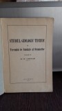 STUDIUL GEOLOGIC TECHNIC AL TERENULUI DE FUNDATIE AL DRUMURILOR