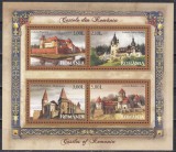 Romania 2008, LP.1810a - Castele din Romania, Bloc, MNH, Nestampilat