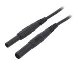 Cablu de măsurare 19A soclu banană 4mm - mufă banană 4mm