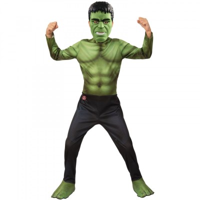 Costum Hulk pentru baieti - Avengers 140-150 cm 8-10 ani foto