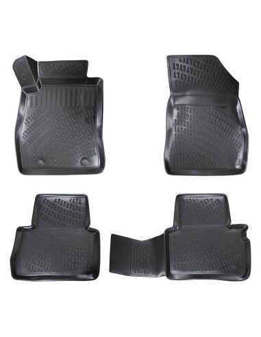 Set covorase auto din cauciuc tip tavita Nissan Juke I (F15) 2010-2019