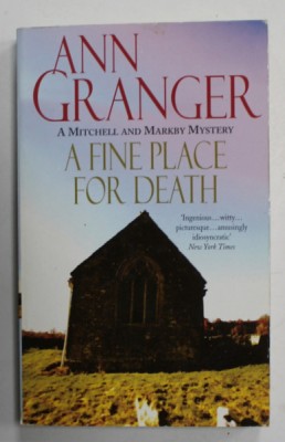 A FINE PLACE FOR DEATH by ANN GRANGER , 1994 foto