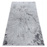 Covor MEFE modern 2784 Copac Lemn - structural două niveluri de l&acirc;nă gri , 80x150 cm