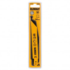 Set 5 lame ferastrau orizontal DeWALT DT2348 pentru taiere rapida Bi-Metal