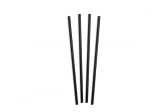 Set 25 paie carton bio unica folosinta diametru 6 mm, culoare neagra