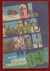 Almanah &quot;Scanteia tineretului&quot; 1989 - lipsa coperta 3-4
