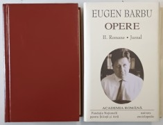 OPERE , VOLUMELE I - II de EUGEN BARBU , 2006 *EDITIE DE LUX PE HARTIE DE BIBLIE SI LEGATURA DIN PIELE * MINIMA UZURA foto